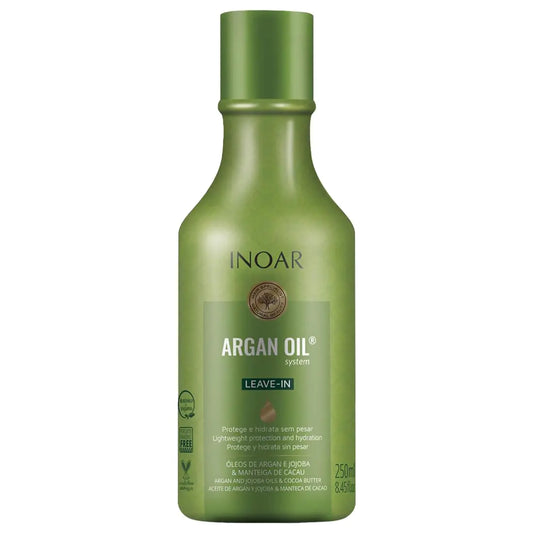 INOAR - Argan Oil Leave-in for Strengthening Frizz Control (8.45 oz)