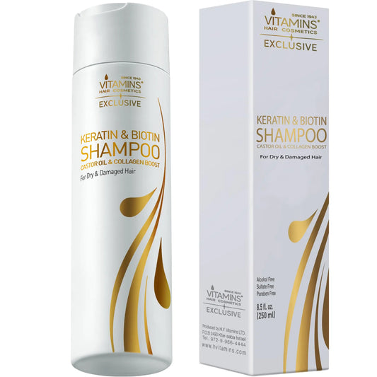 Vitamins Keratin Shampoo Hair Treatment