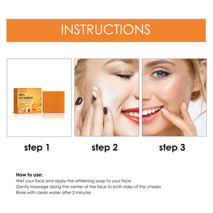Jaysuing VC Skin Brightening Soap for Body Care